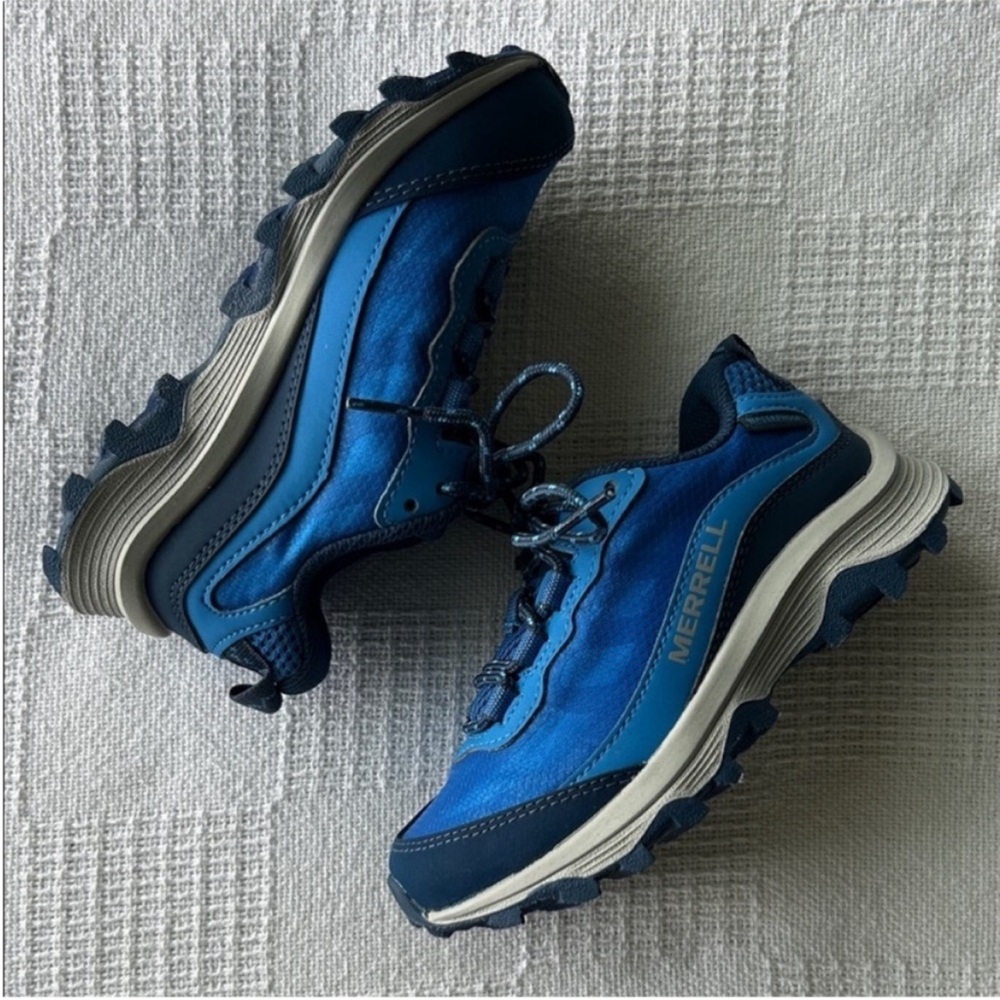 Merrell Kids Blue and Navy Trail Sneakers